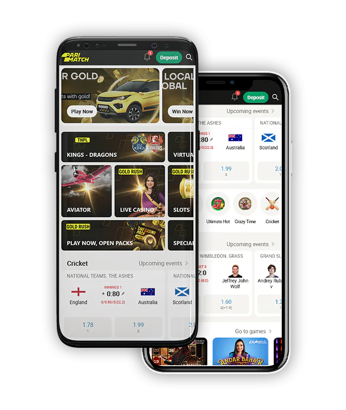 Parimatch mobile betting app for India